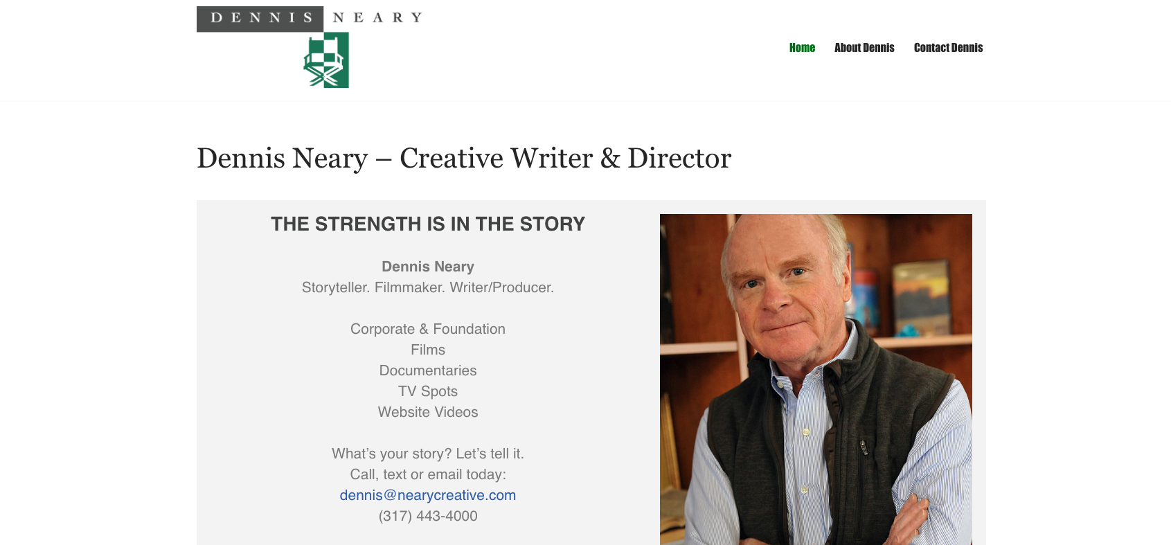 Dennis Neary - Creative Writer & Director